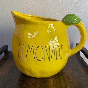 Rae Dunn-Lemonade Pitcher.